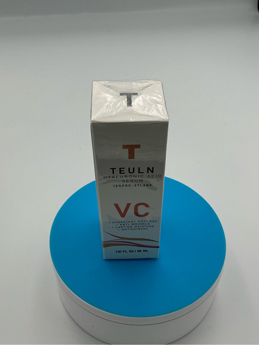 TEULN Hyaluronic Acid Serum — White & Orange Hydrating Face Serum